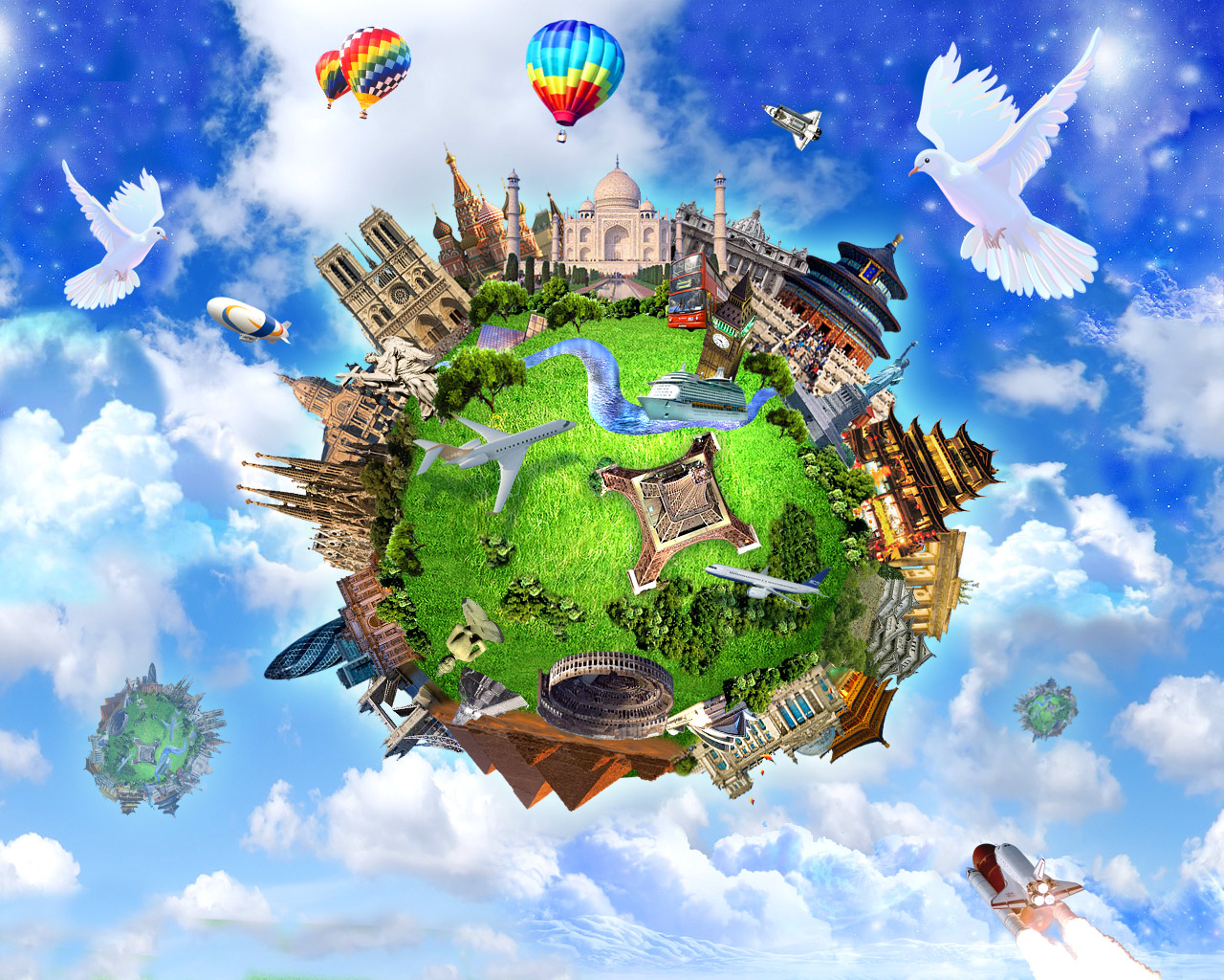 most creative wallpapers,world,strategy video game,sky,earth,illustration