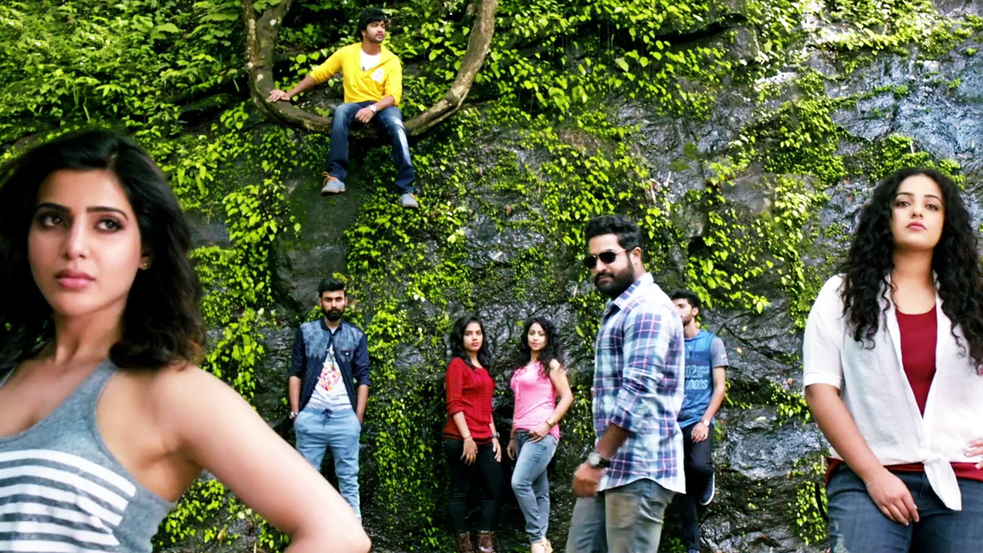 janatha garage wallpapers,people in nature,nature,photograph,social group,youth