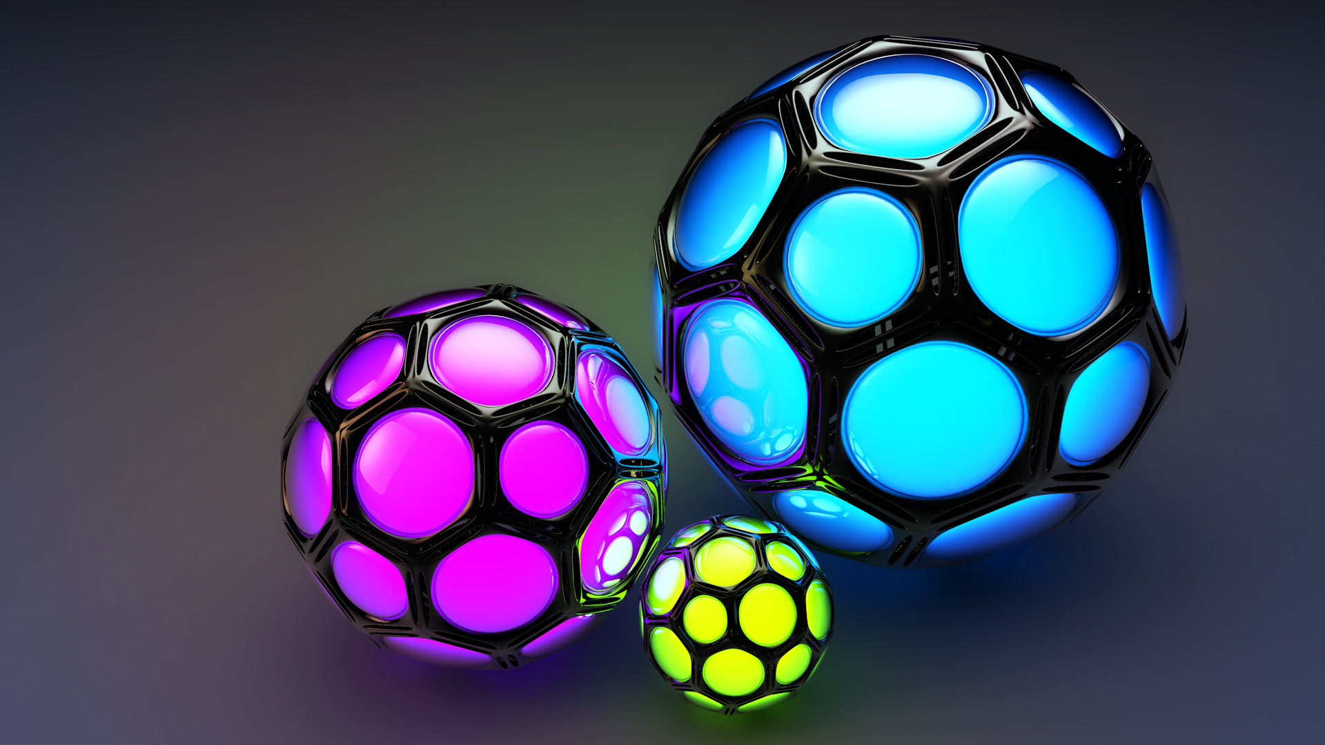3d papier peint à billes,ballon de football,violet,lumière,sphère,football