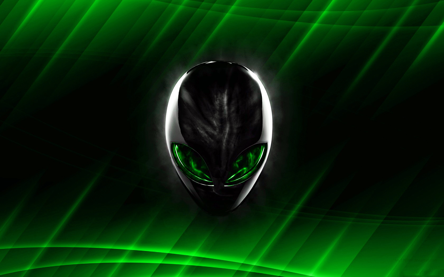 alienware green wallpaper,green,fractal art,technology,font,graphics