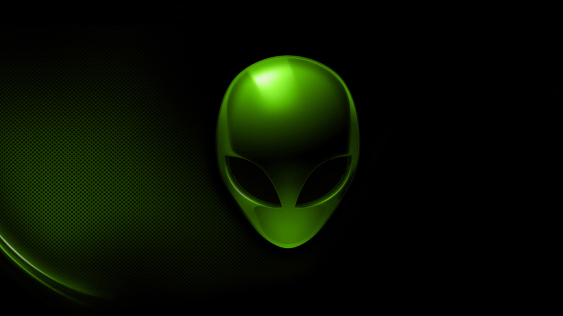 fond d'écran vert alienware,vert,sphère,lumière,macro photographie,fermer