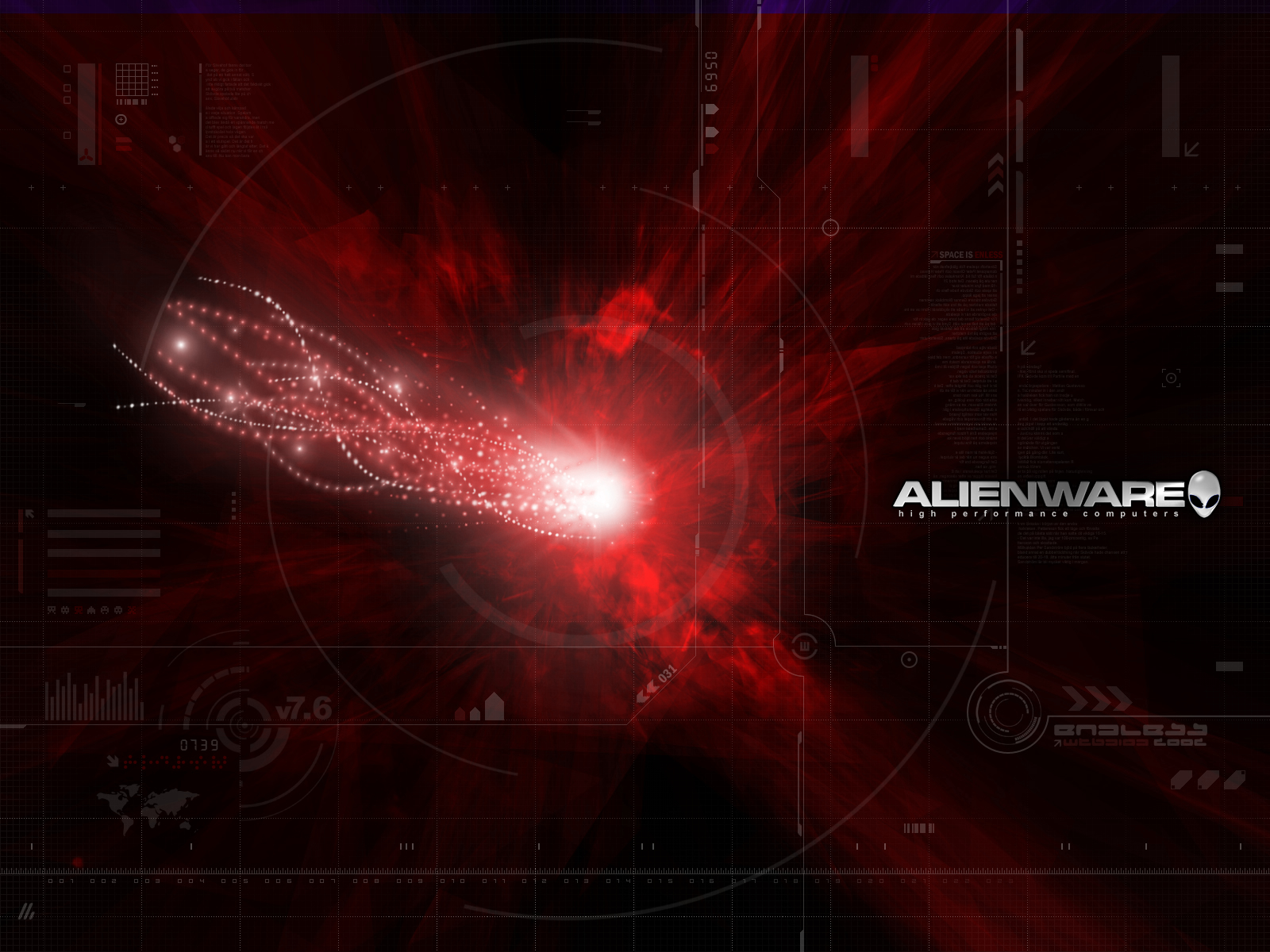 red alienware wallpaper,red,text,sky,astronomical object,line