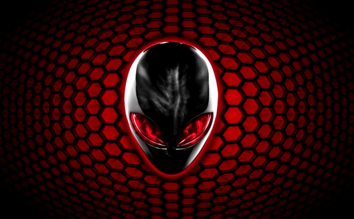 rote alienware wallpaper,rot,grafik,schriftart,erfundener charakter