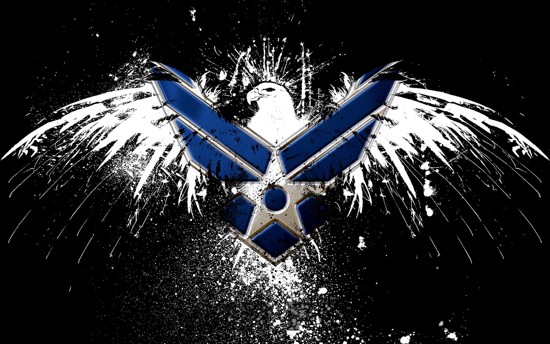 インド空軍のロゴのhdの壁紙,青い,グラフィックデザイン,羽,エレクトリックブルー,グラフィックス
