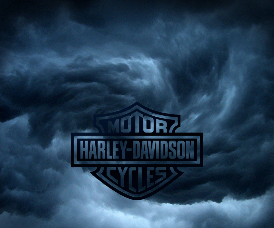harley davidson phone wallpaper,sky,cloud,font,storm,atmosphere