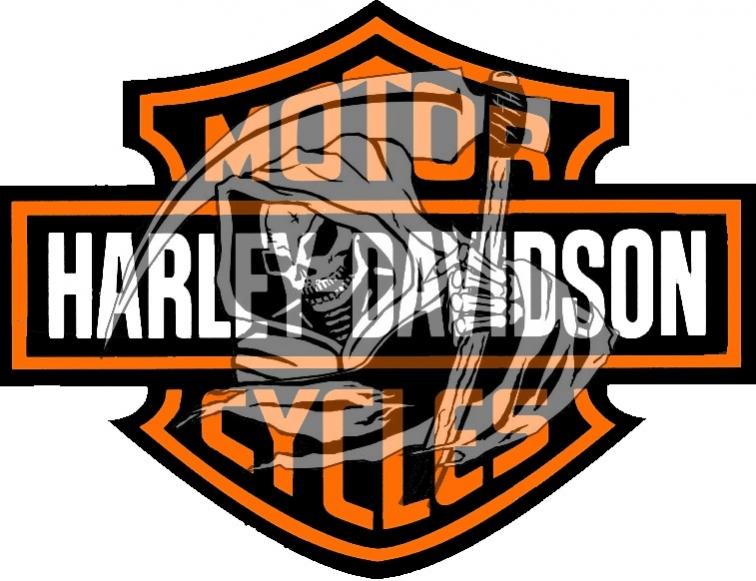 harley davidson tapetenrand,orange,clip art,illustration,emblem,schriftart