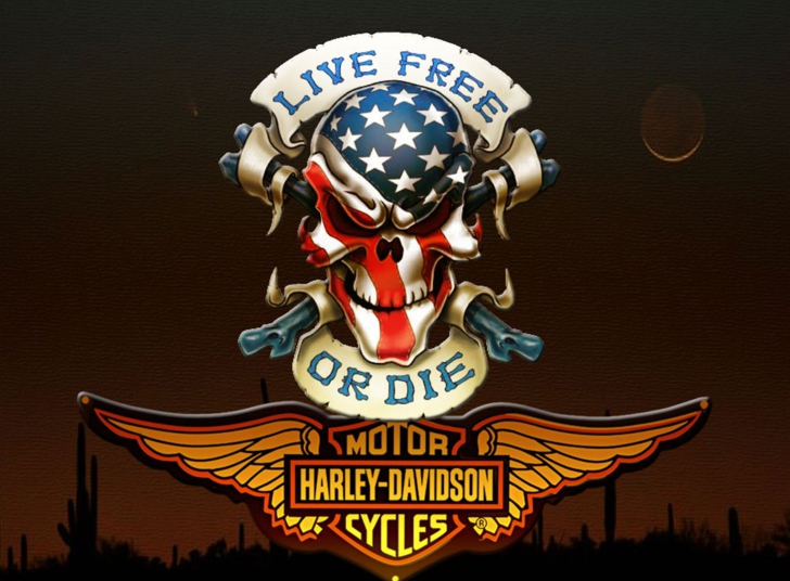 sfondo di harley davidson per android,emblema,cresta,campionato,font,simbolo