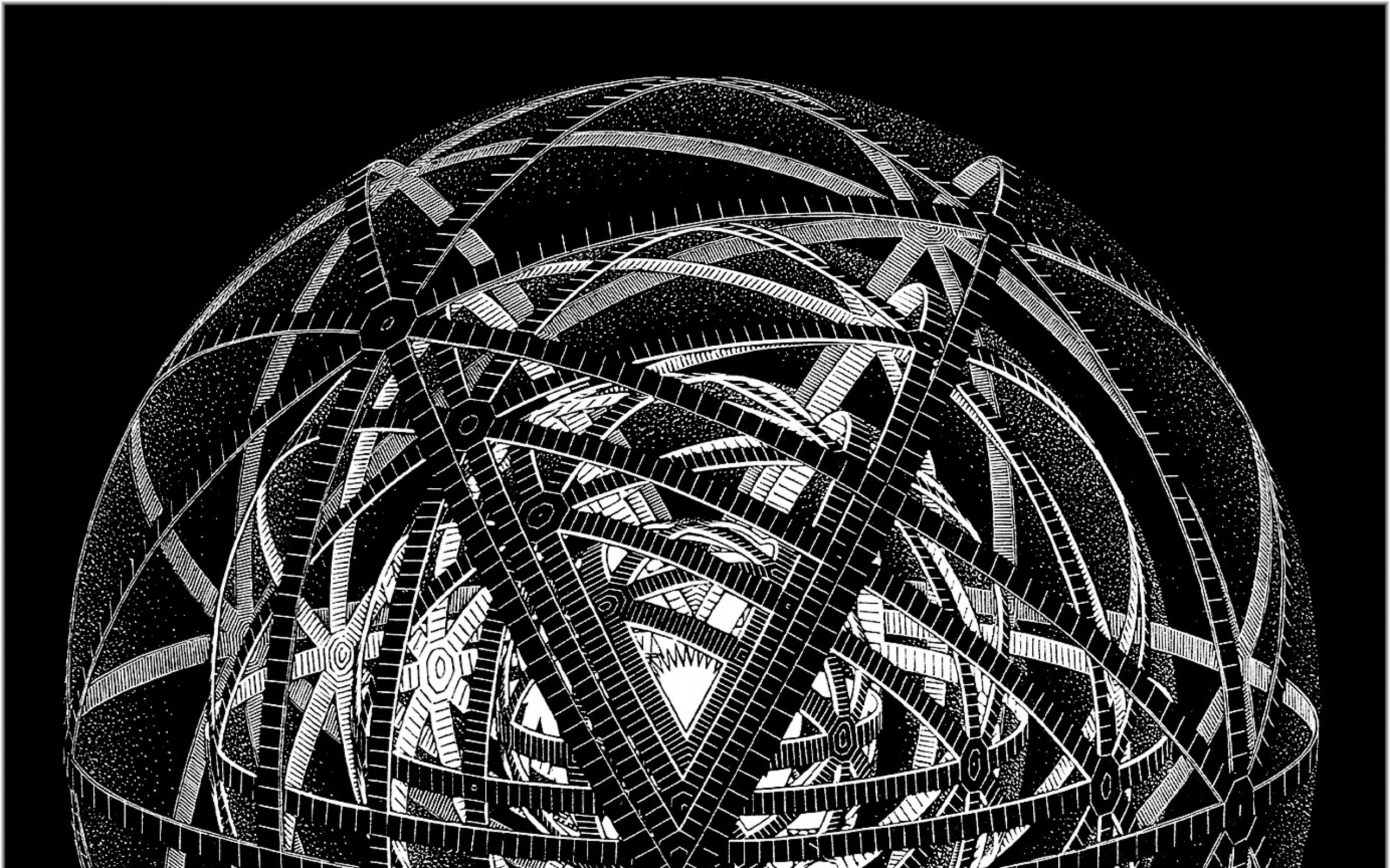 mc escher fondo de pantalla,en blanco y negro,fotografía monocroma,monocromo,arquitectura,ilustración