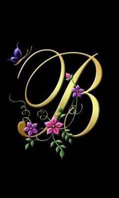 beautiful s alphabet wallpaper,font,purple,graphic design,flower,plant