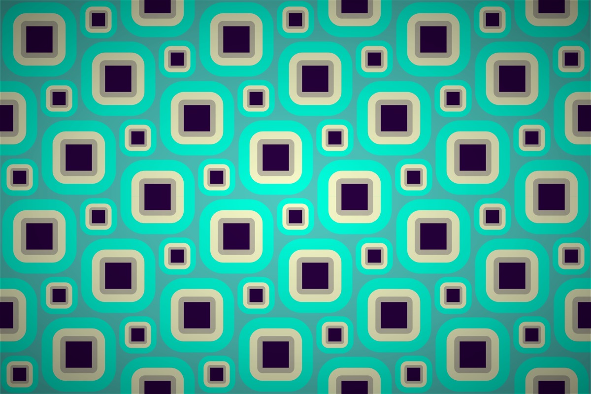 正方形のパターンの壁紙,パターン,アクア,緑,ターコイズ,ティール