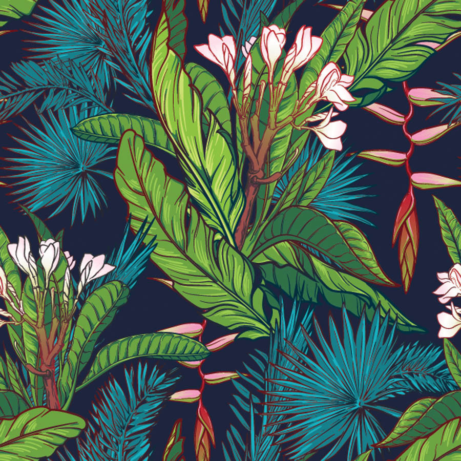 굵은 패턴 벽지,잎,식물,꽃,무늬,꽃 피는 식물