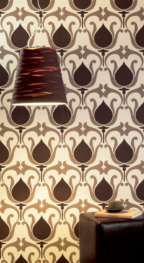 bold pattern wallpaper,pattern,brown,design,wallpaper,tile