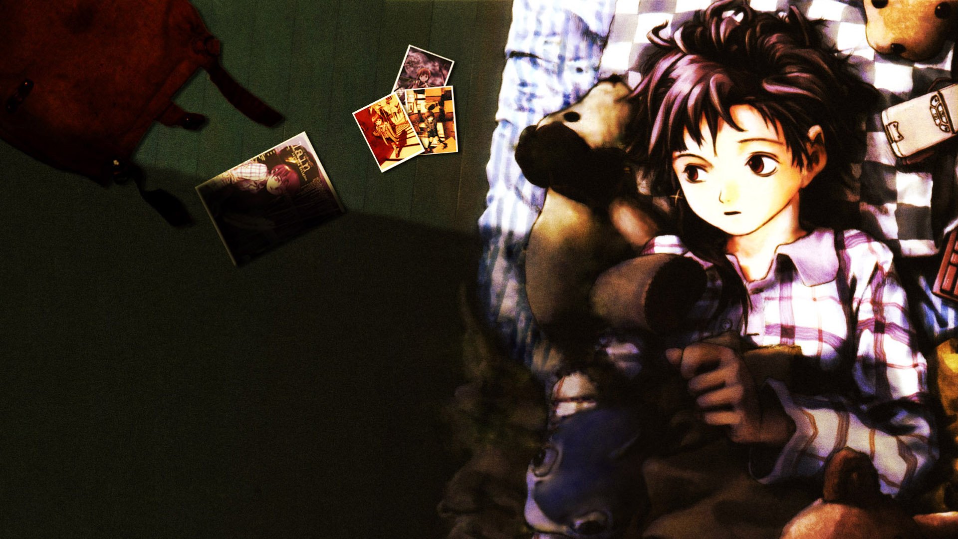 serial experiments lain wallpaper,games,anime,adventure game,pc game,room