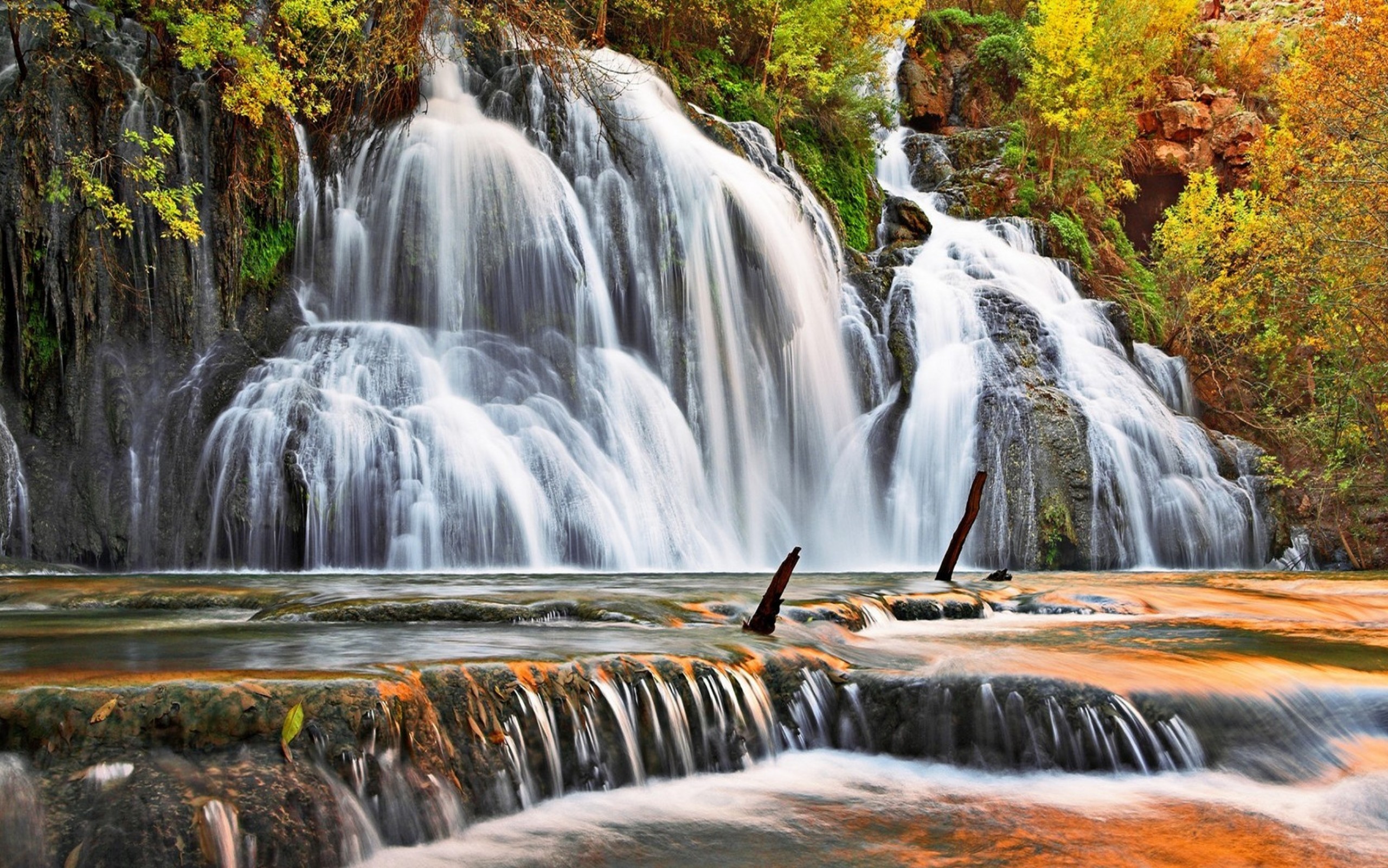 fonds d'écran hd 2560x1600,cascade,plan d'eau,paysage naturel,la nature,ressources en eau