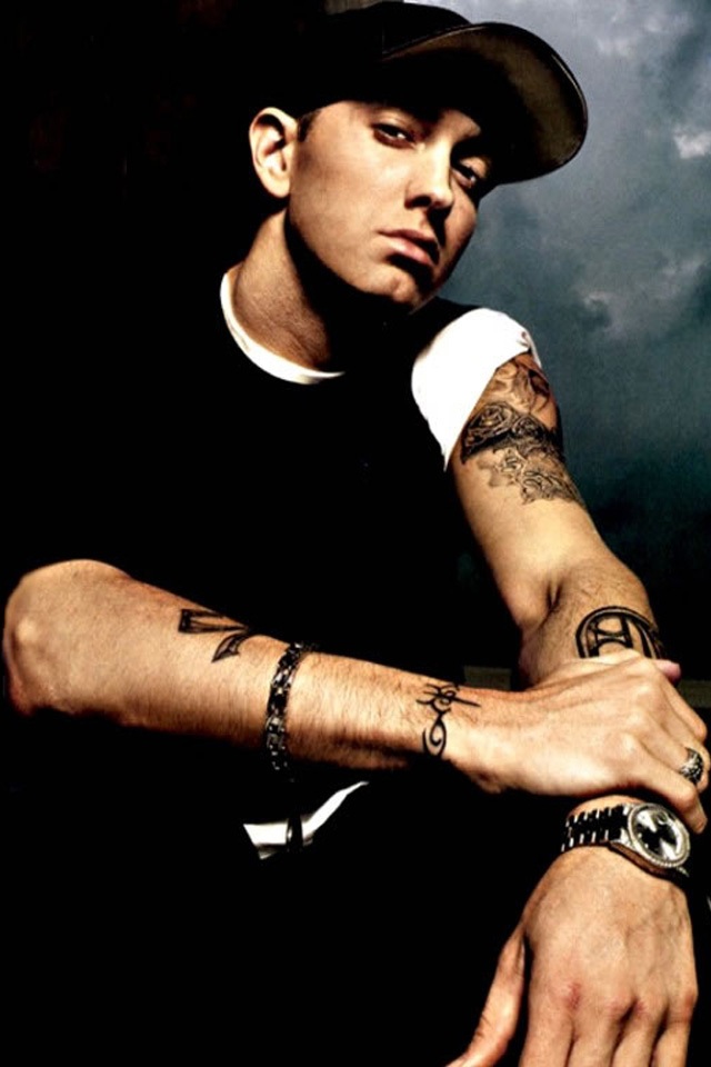 sfondo del telefono eminem,tatuaggio,mano,polso,freddo,fotografia