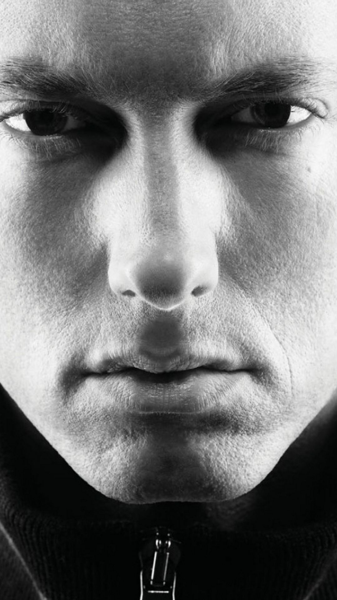 eminem phone wallpaper,face,facial expression,nose,head,chin