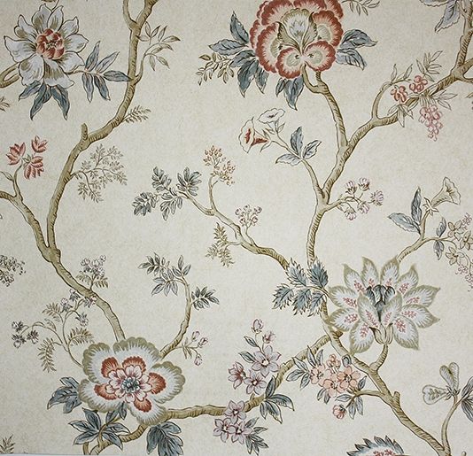 18 세기 벽지,무늬,벽지,직물,꽃 무늬 디자인,식물