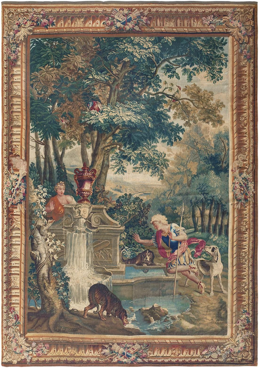18世紀の壁紙,ペインティング,アート,タペストリー,繊維,アンティーク