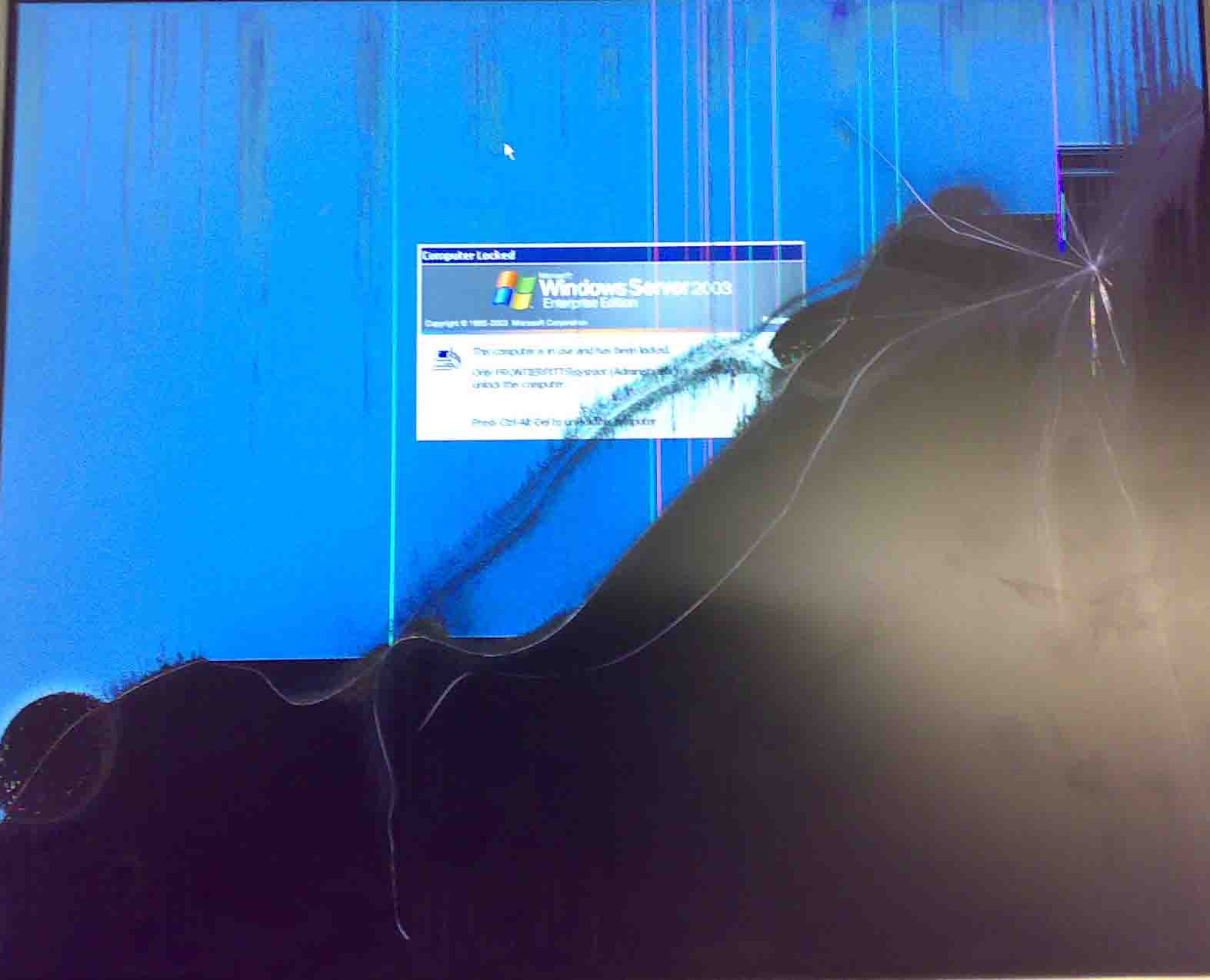 Go Back Pix For Broken Computer Screen Windows Prank Screen Crack Hd
