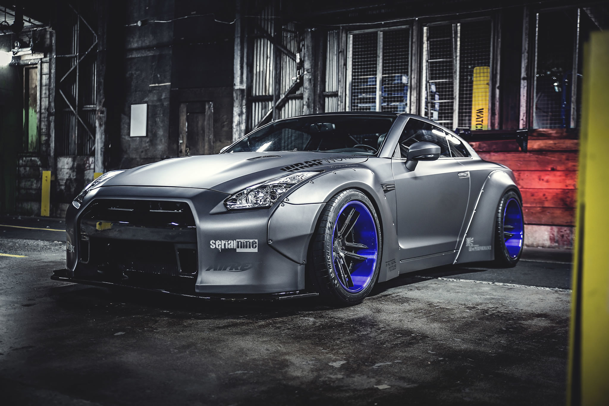 liberty walk gtr wallpaper,land vehicle,vehicle,car,automotive design,supercar