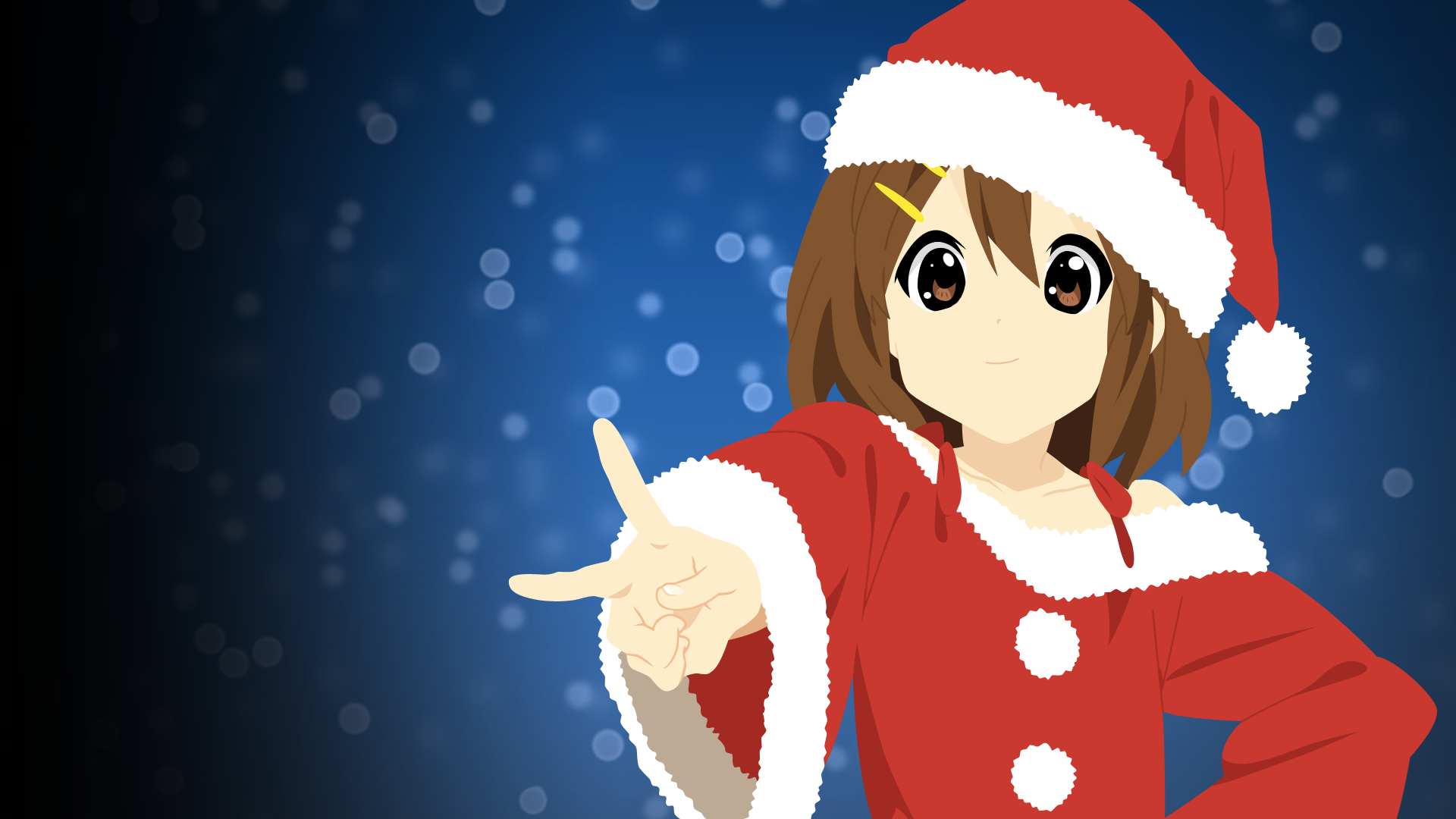 navidad anime wallpaper,dibujos animados,dibujos animados,anime,personaje de ficción,ilustración