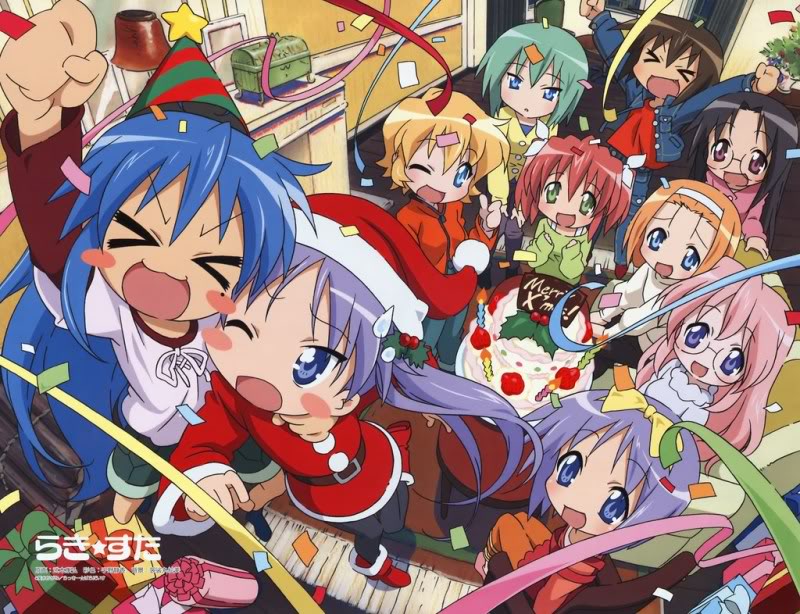 navidad anime wallpaper,cartoon,animated cartoon,anime,animation,artwork