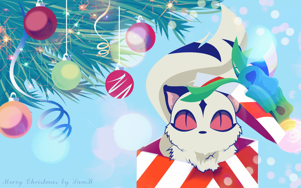 navidad anime wallpaper,karikatur,weihnachten,illustration,heiligabend,süßwaren