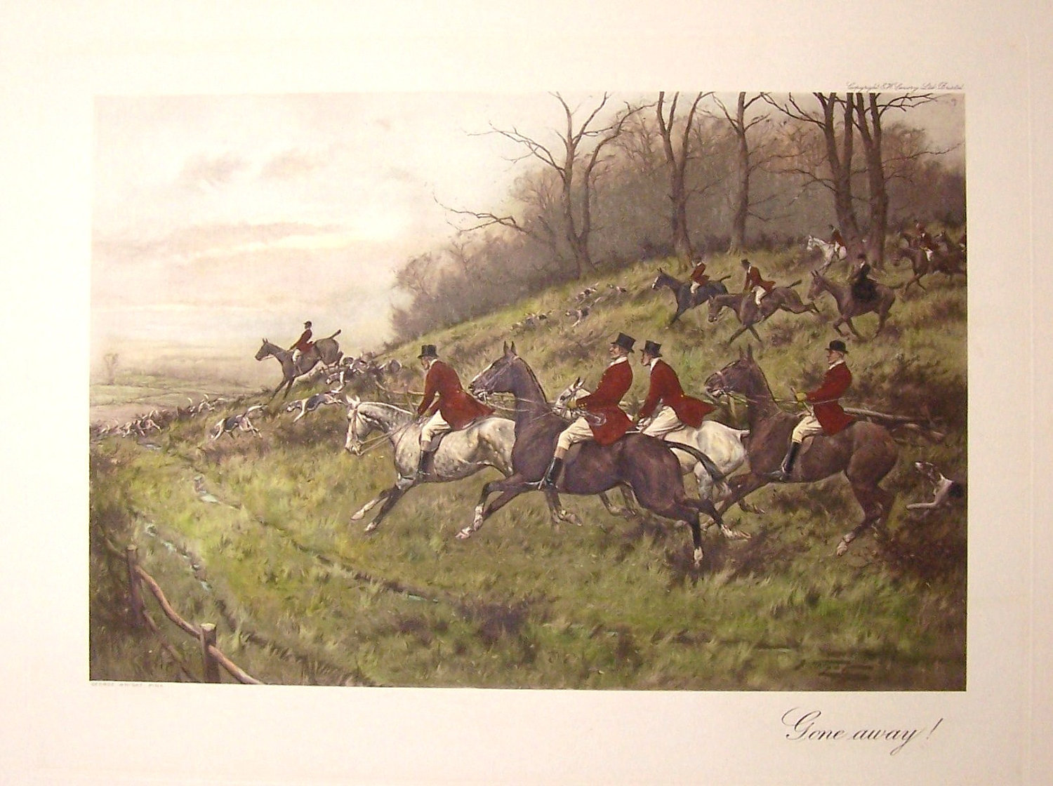 hunting scene wallpaper,horse racing,painting,adaptation,horse