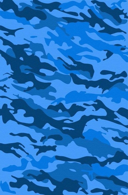 Blue Camouflage Wallpaper WallpaperUse