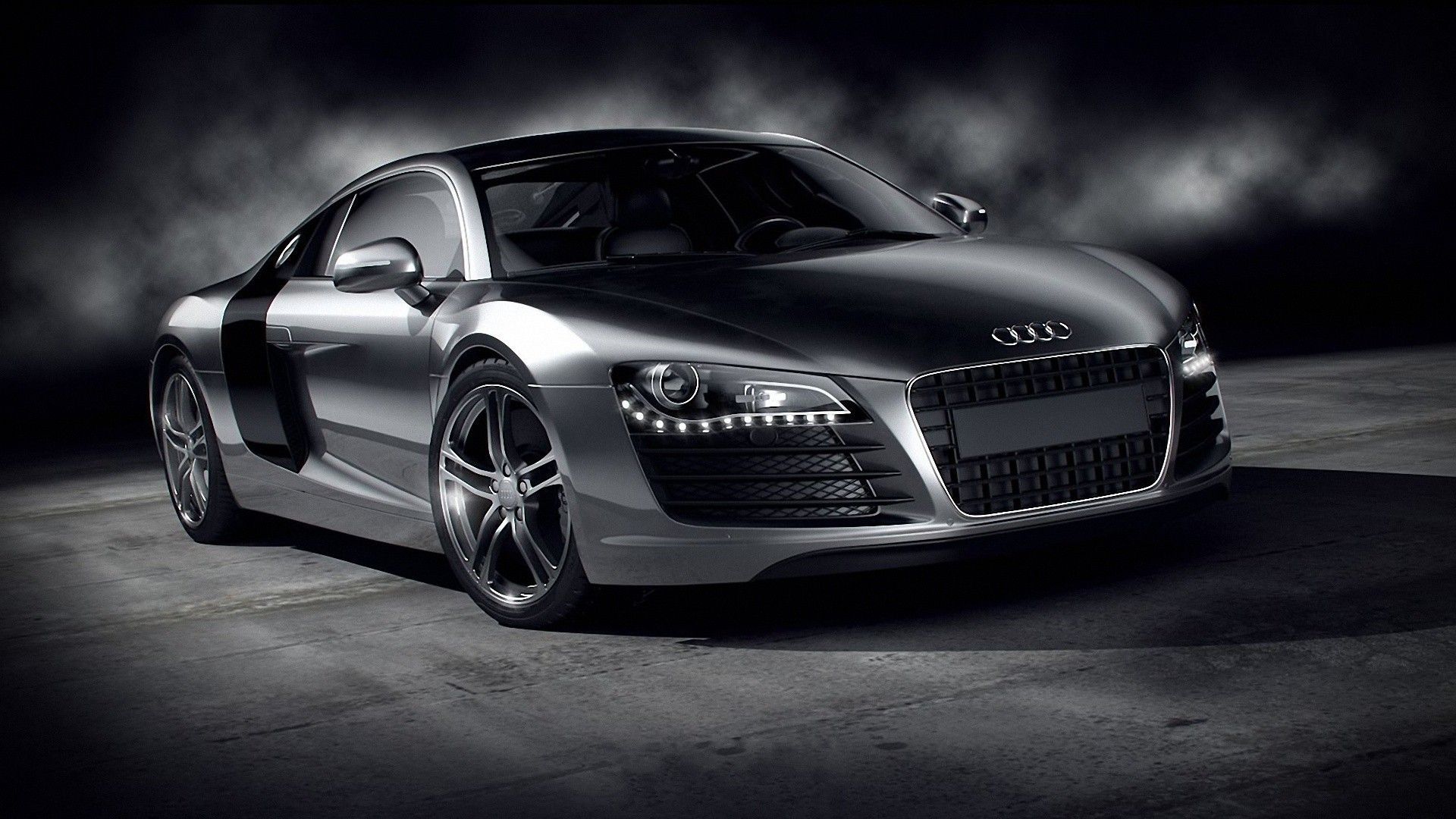 audi r8 wallpaper 1920x1080,land vehicle,vehicle,car,automotive design,black