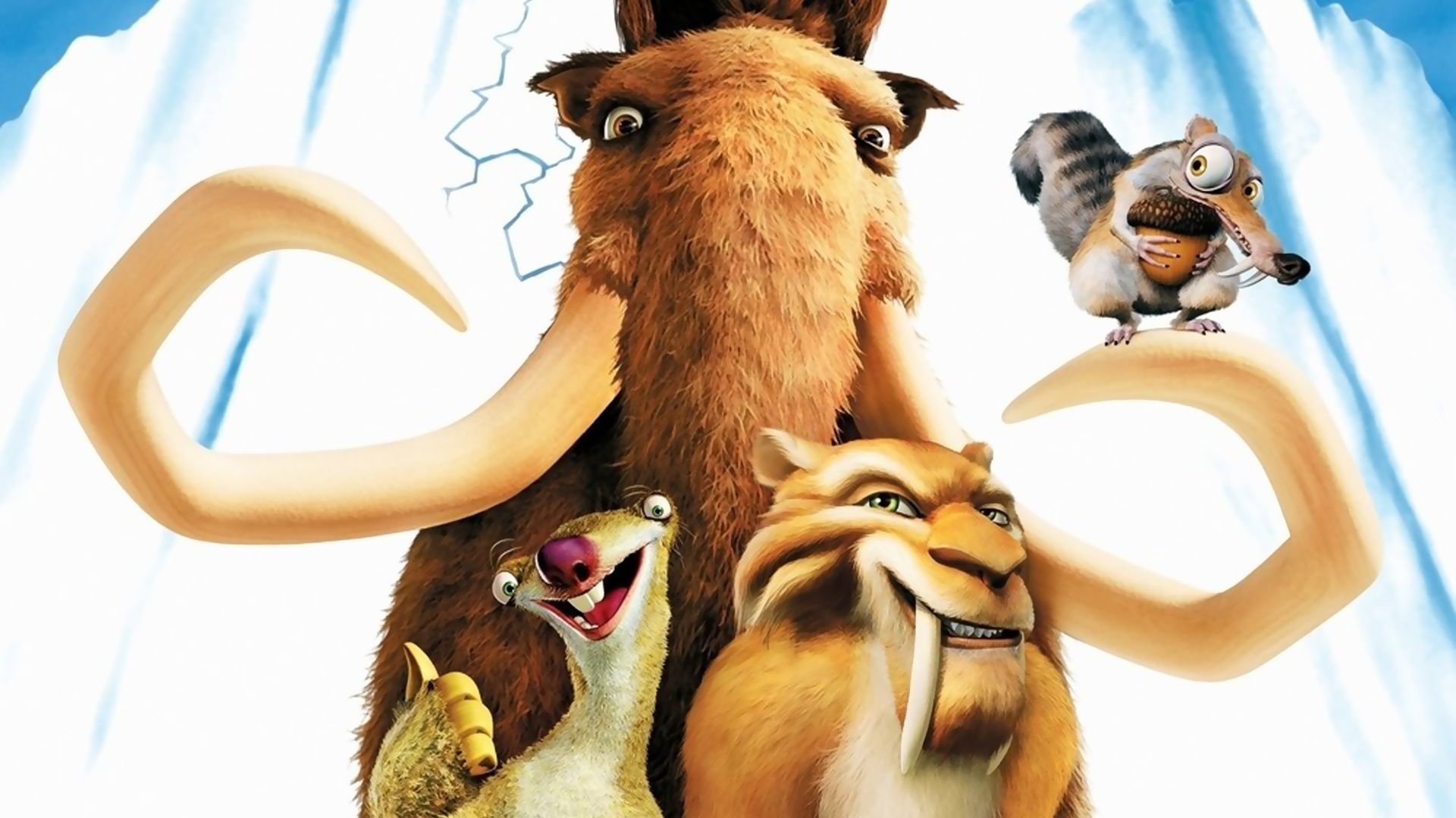 fondo de pantalla animasyon,dibujos animados,mamut,fauna silvestre,animación,figura animal