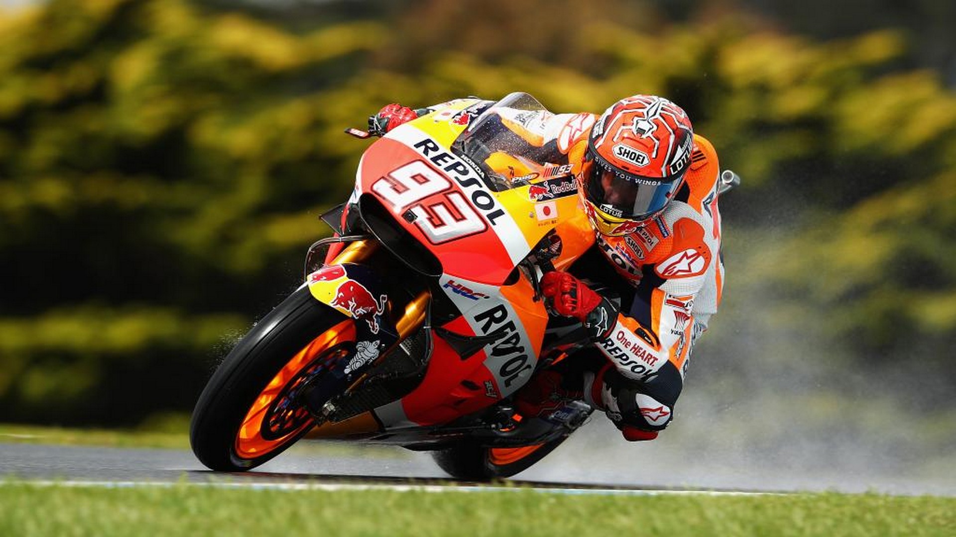 marquez motogp tapete,grand prix motorradrennen,sport,straßenrennen,rennen,superbike rennen