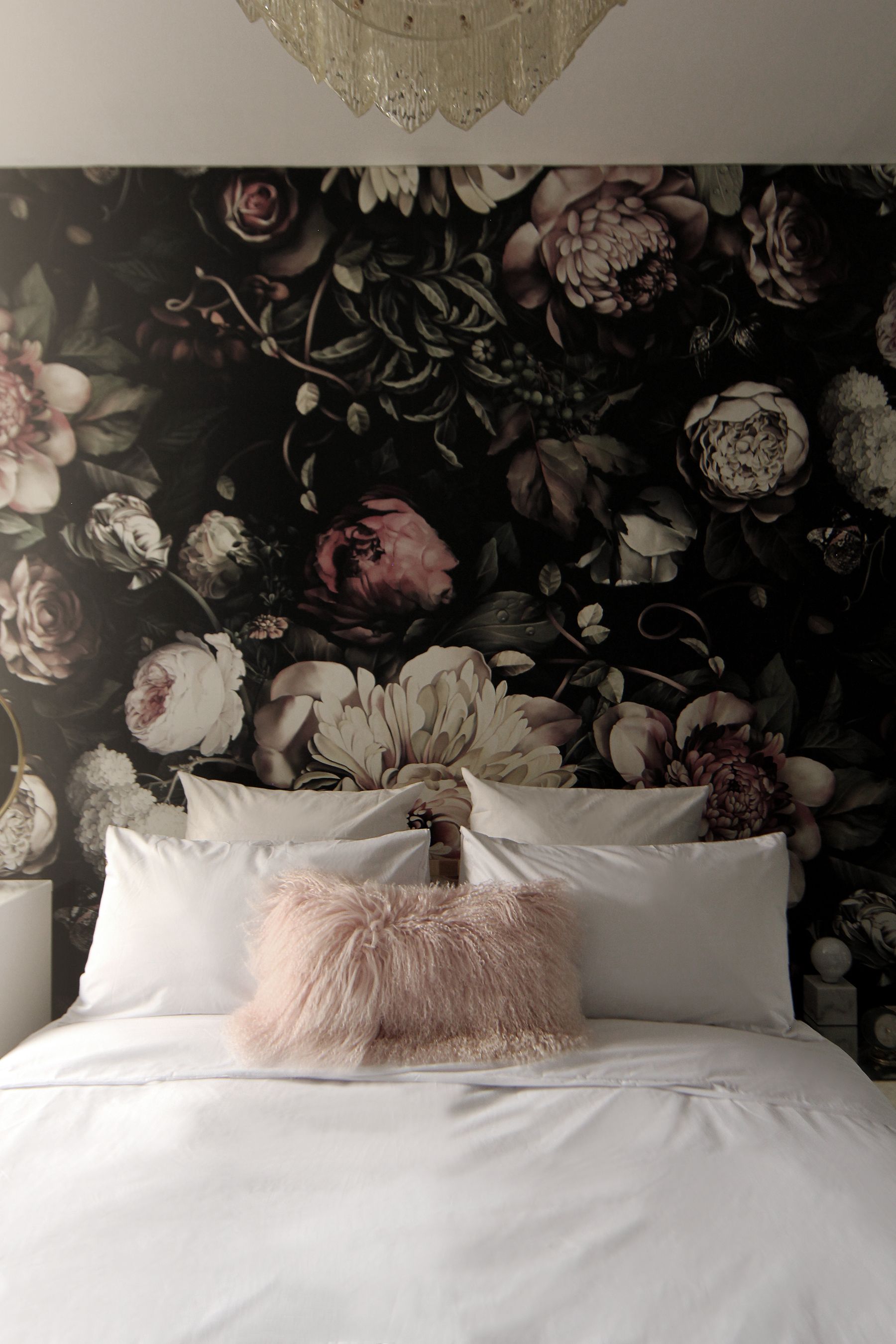 dark bedroom wallpaper,bedroom,white,bed,room,furniture