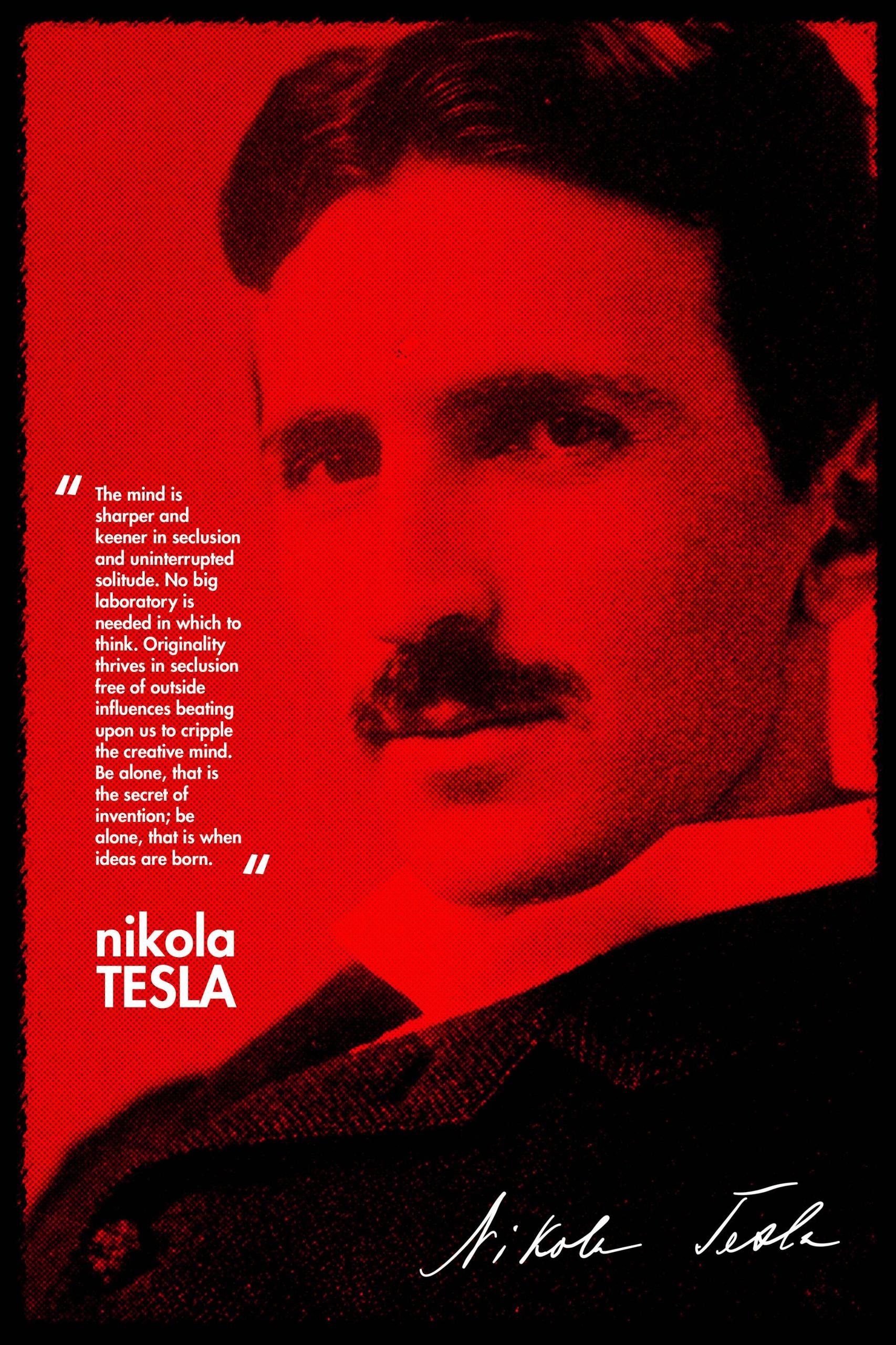 nikola tesla wallpaper hd,poster,red,text,album cover,movie