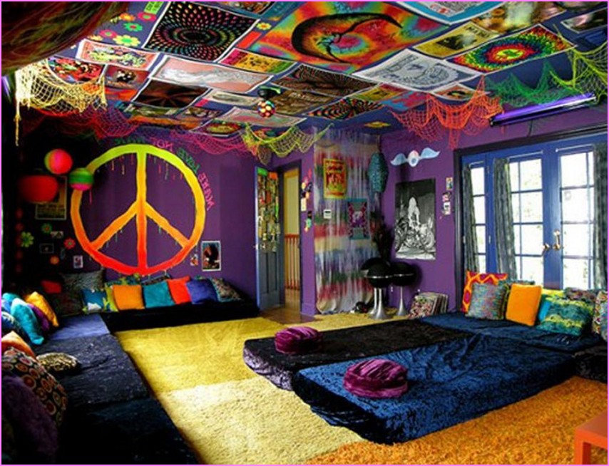 tumblr room wallpaper,room,interior design,ceiling,furniture,purple