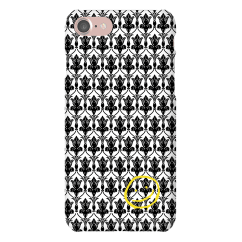 sherlock wallpaper phone,black,white,pattern,green,yellow