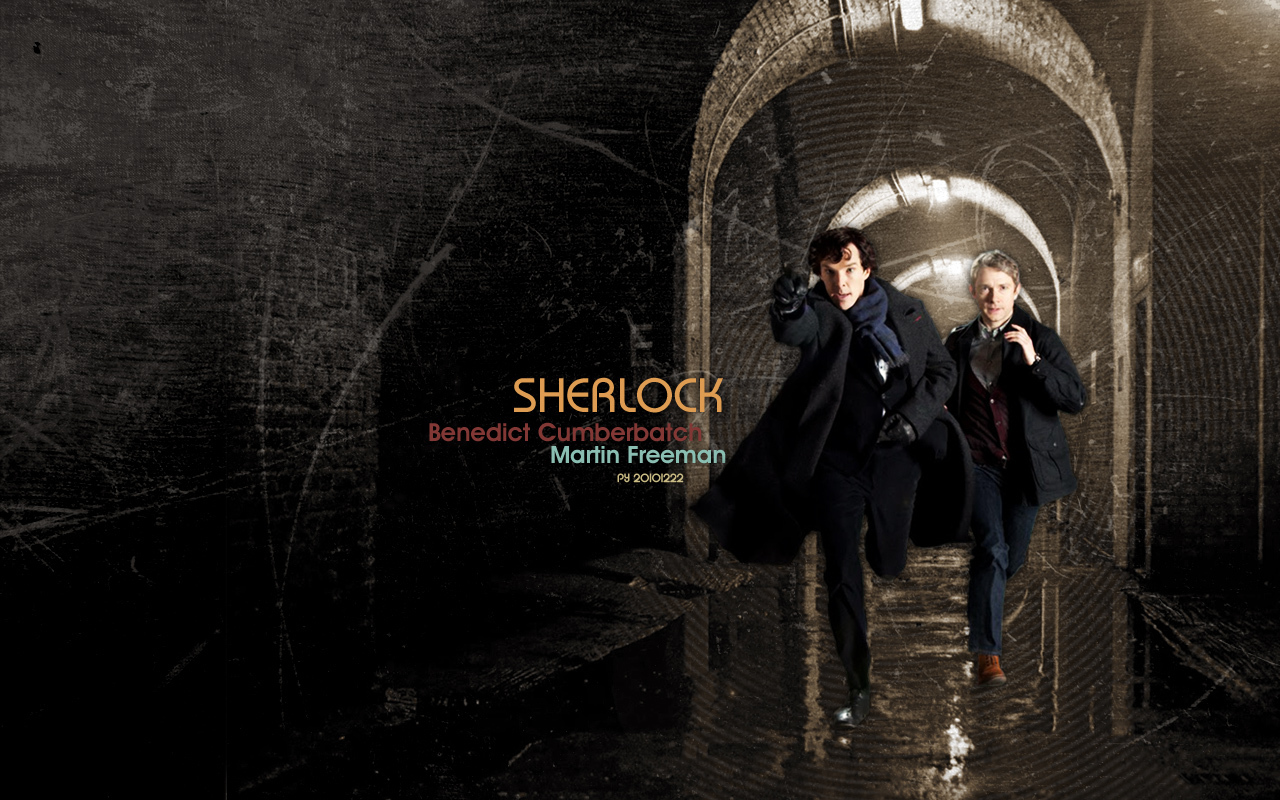 셜록 홈즈 배경 영국 bbc,어둠,터널,사진술,영화,디지털 합성