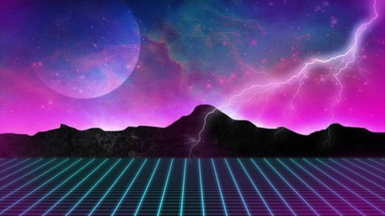 retro space wallpaper,himmel,natur,lila,violett,natürliche landschaft