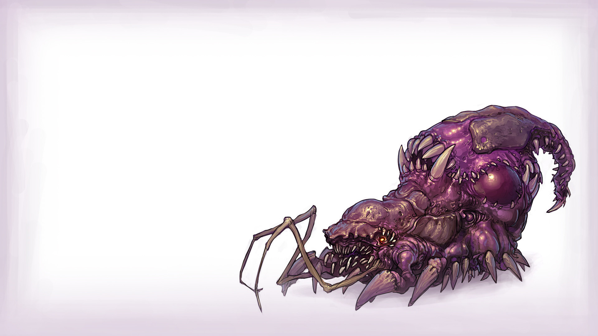 zerg wallpaper,sketch,drawing,illustration,art,jaw