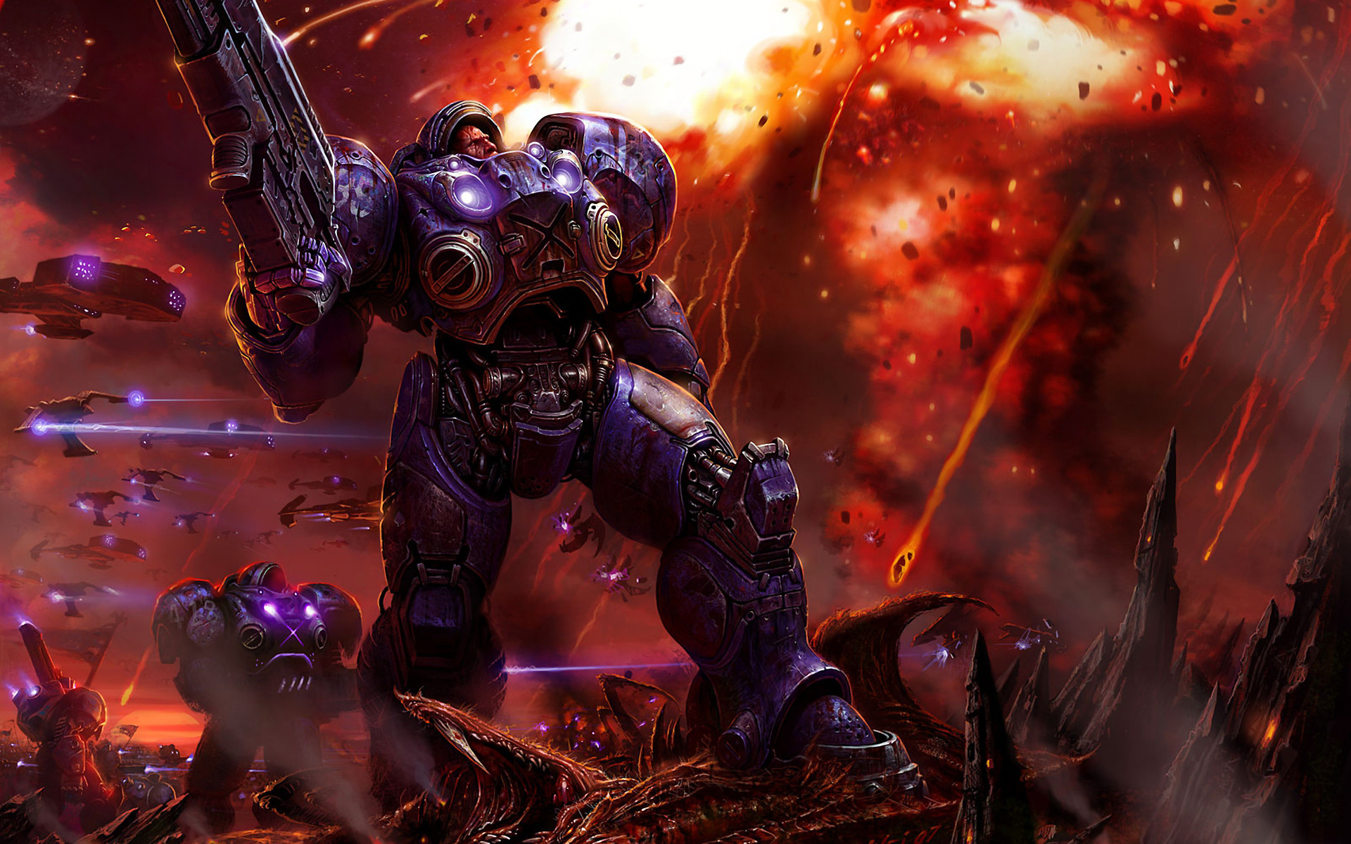 terran wallpaper,action adventure game,pc game,fictional character,cg artwork,demon