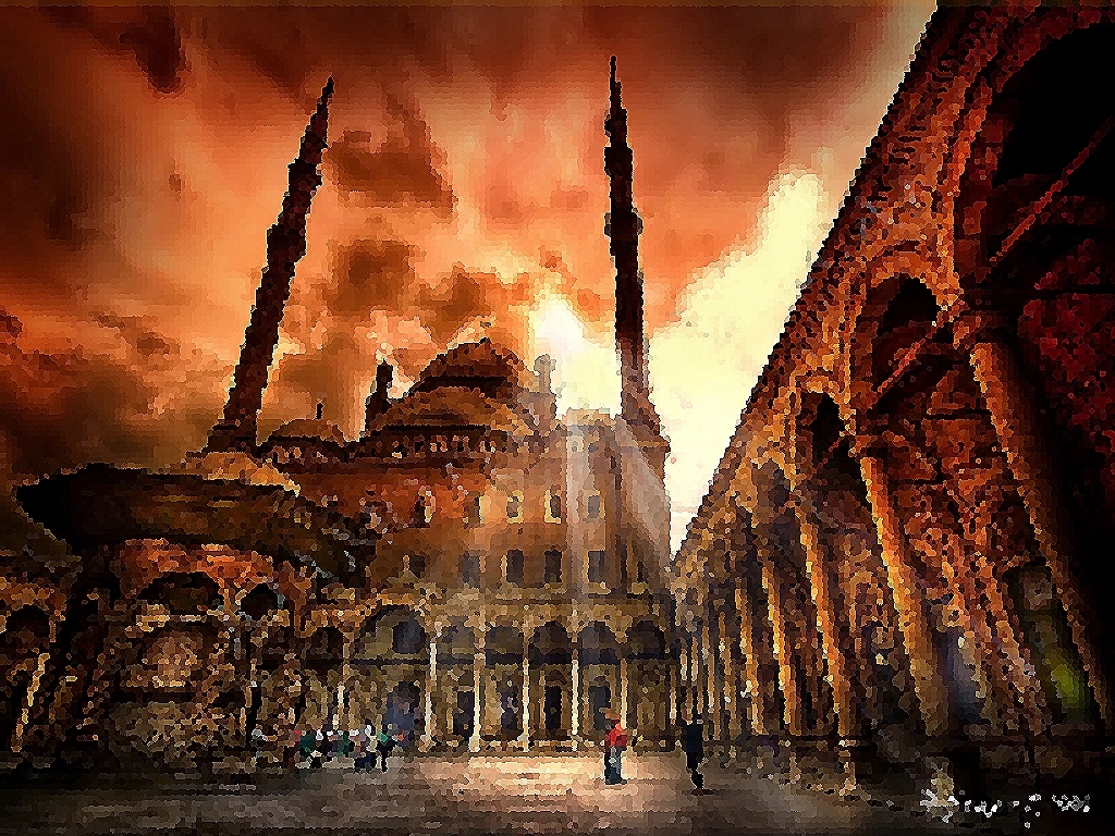 muslim wallpaper hd herunterladen,ruinen,himmel,archäologische fundstätte,welt,action adventure spiel