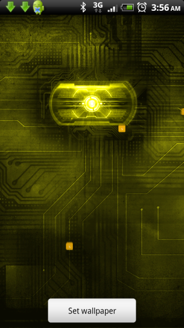 droid eye live wallpaper,green,yellow,automotive lighting,light,lighting