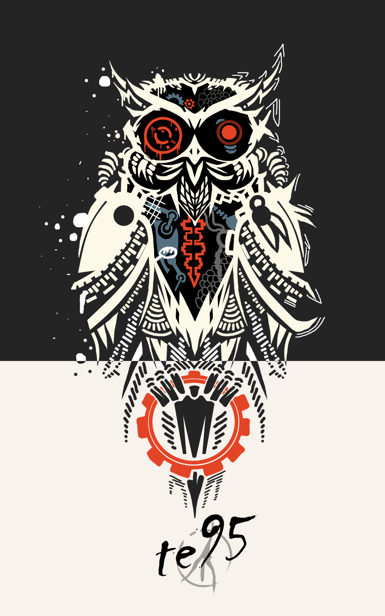 three days grace wallpaper,owl,illustration,bird,bird of prey,graphic design