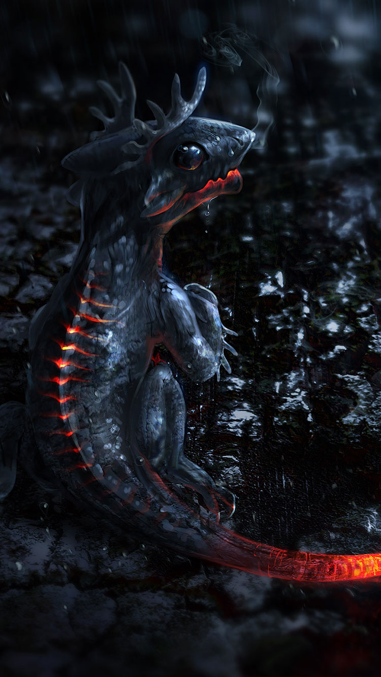 fantasie iphone wallpaper,drachen,dämon,erfundener charakter,mythische kreatur,cg kunstwerk