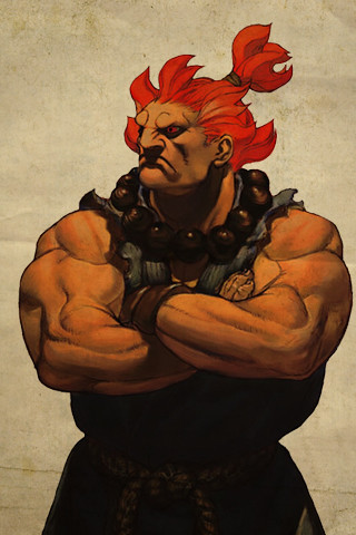 street fighter iphone wallpaper,fictional character,illustration,art,muscle