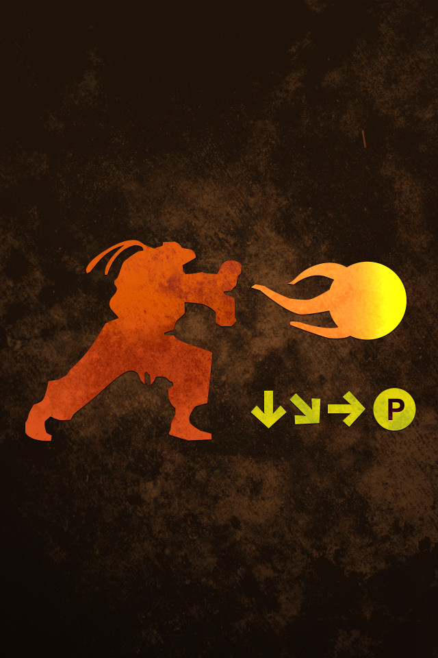 street fighter iphone wallpaper,orange,font,illustration,logo,animation