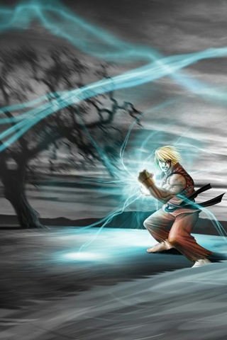 street fighter iphone wallpaper,cg artwork,illustration,fictional character,anime,wind