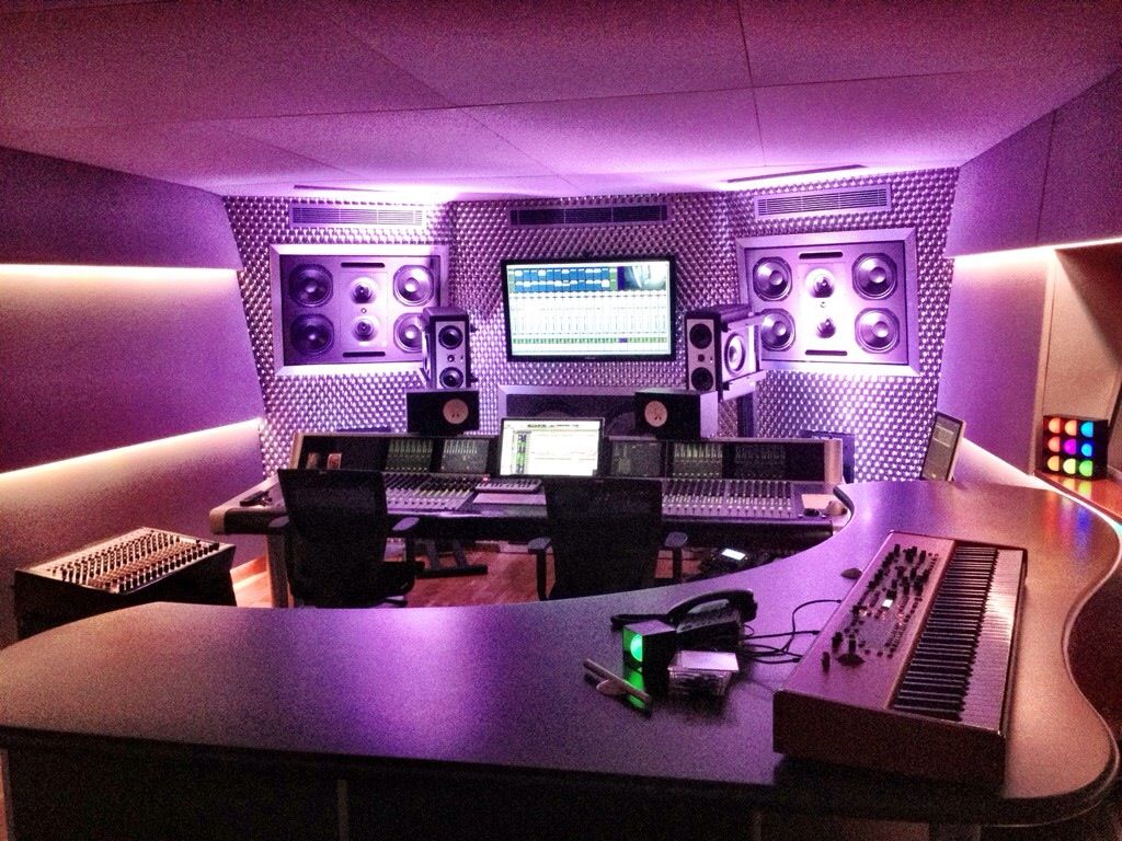 soundproof wallpaper b&q,purple,interior design,recording studio,violet,lighting