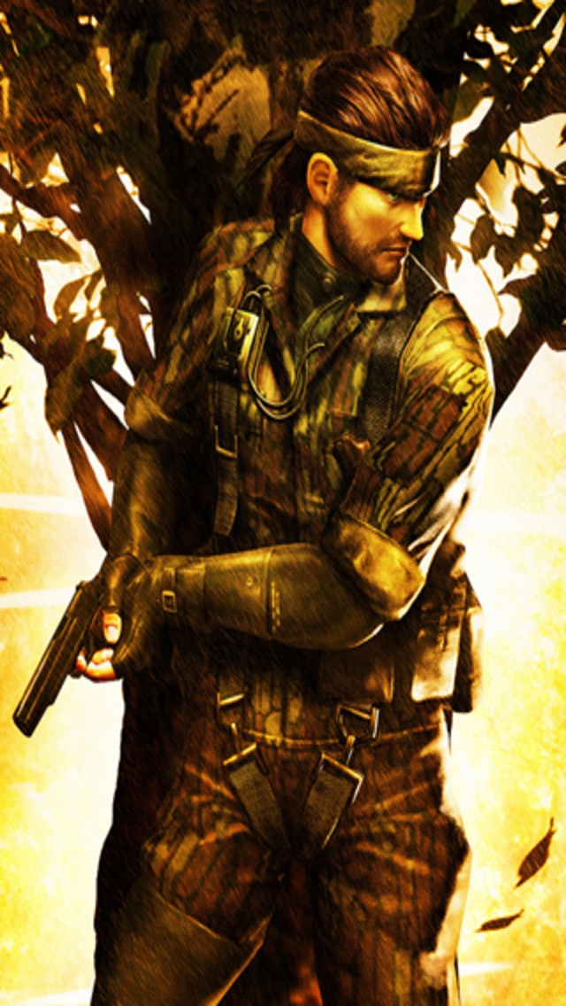 metal gear iphone wallpaper,action adventure game,fictional character,soldier,illustration,games