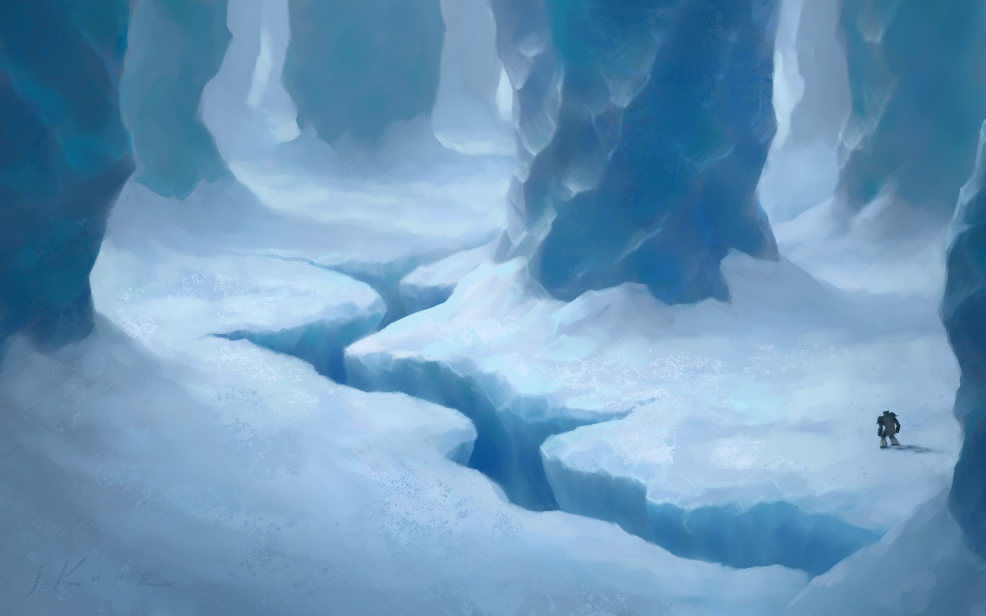 fond d'écran vagabond,grotte de glace,la glace,glacier,iceberg,arctique